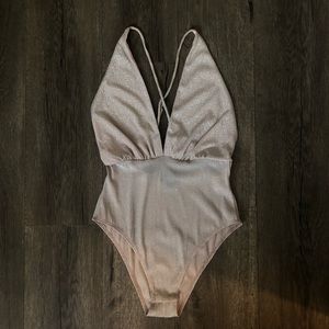Sparkly Pink Bodysuit